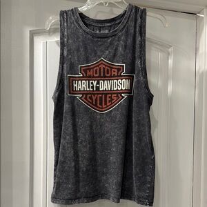 Women’s Harley-Davidson Charcoal Gray Tank Top